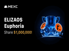 MEXC Stirs Up Crypto Community with ELIZAOS Euphoria Campaign: $1 Million in Prizes, Free Trading, and 400% APR Staking